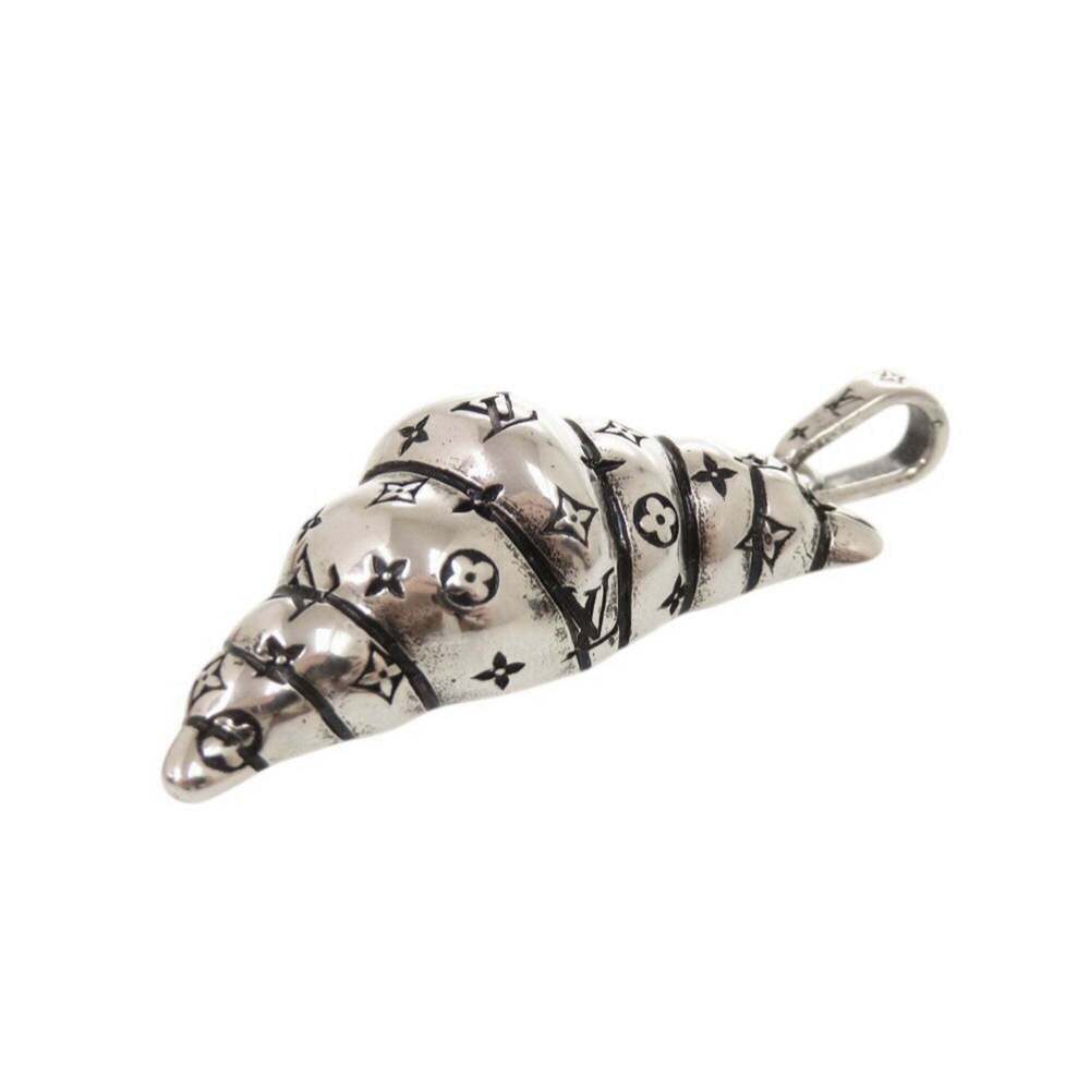LOUIS VUITTON Silver Necklace - Picture 6 of 9